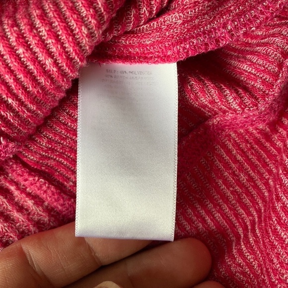 Eri + Ali Anthropologie Women's Long Sleeve Pink Lightweight Sweater Size‎ XS - Picture 9 of 10